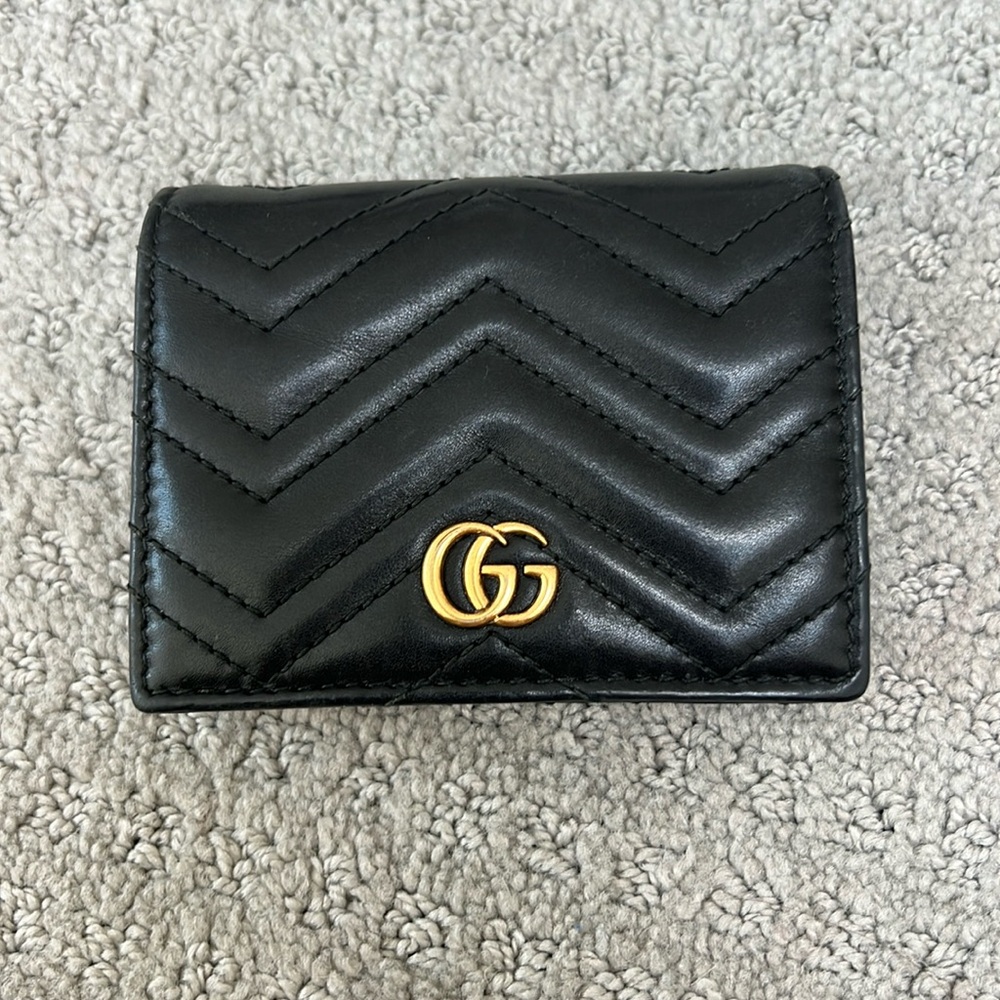 Gucci Marmont Card Case Wallet